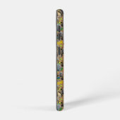 African Wildlife Pawprint Collage Samsung Galaxy Hülle (Rechte Seite)