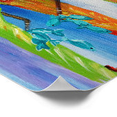 African Women at the Market Print Poster (Ecke)