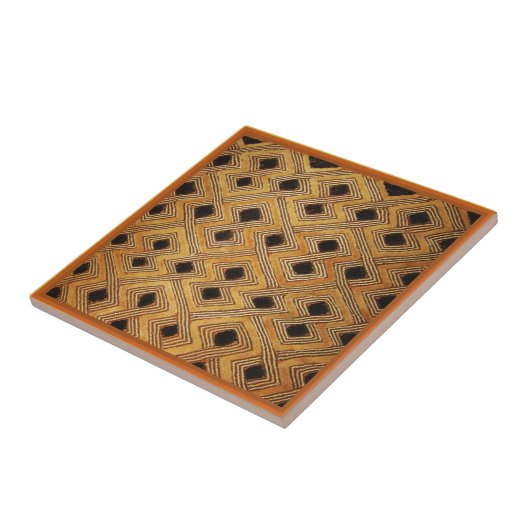 African Zaire Congo Kuba Textile Fliese (Seite)