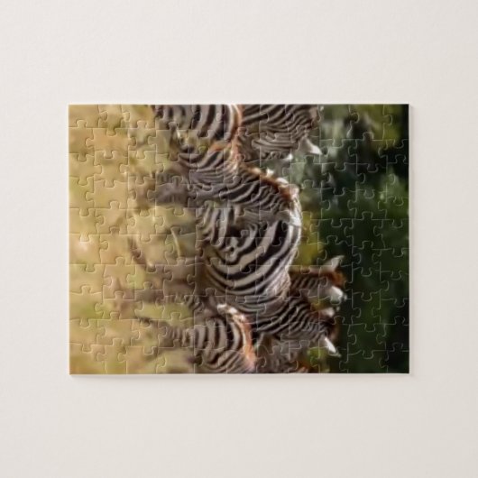 African Zebra cooles Zeug Hakuna Matata Geschenke Puzzle (Horizontal)