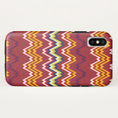 African Zigzag Zickzack Weave Striave Muster Case-Mate iPhone Hülle (Rückseite (Horizontal))