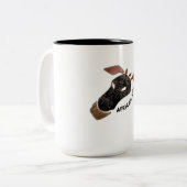 African Zweifarbige Tasse (Vorderseite Links)