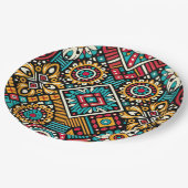 Africana Vibrance Essence Pappteller (Schrägansicht)