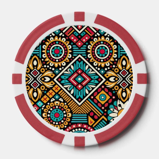 Africana Vibrance Essence Pokerchips (Vorderseite)