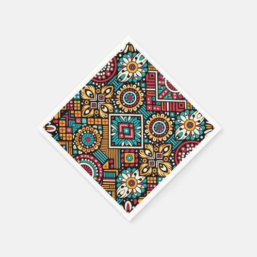 Africana Vibrance Essence Serviette (Ecke)