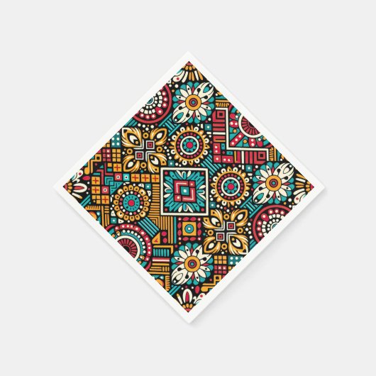 Africana Vibrance Essence Serviette (Ecke)