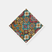 Africana Vibranz Essenz Serviette (Ecke)