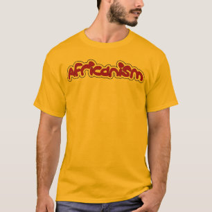 Africanism - Weiß und Rot T-Shirt