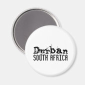 Africankoko Custom Collection (Durban, Südafrika) Magnet (Vorderseite/Rückseite)