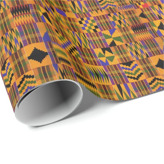 Africankoko Custom Kwanzaa Geschenkpapier (Rolleneckpunkt)