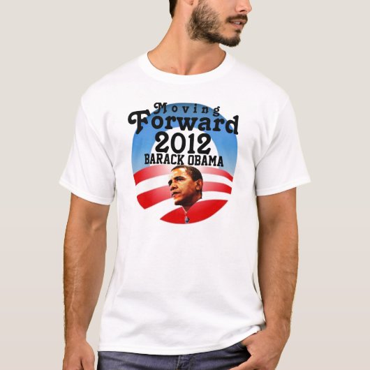 Africankoko Gewohnheit Barack Obama T-Shirt (Vorderseite)