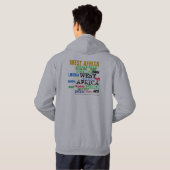 AFRICANKOKO GEWOHNHEIT (Westafrika, Afrika, Hoodie (Schwarz voll)