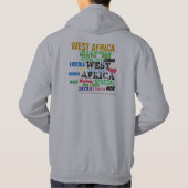 AFRICANKOKO GEWOHNHEIT (Westafrika, Afrika, Hoodie (Rückseite)