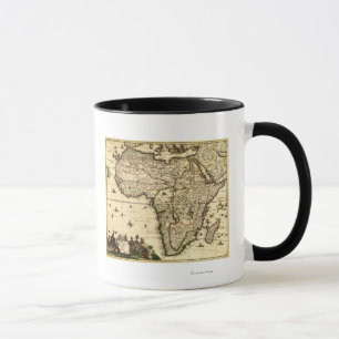 AfricaPanoramic MapAfrica Tasse