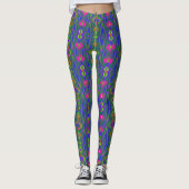 Afrika 06 Swirl Leggings (Vorderseite)
