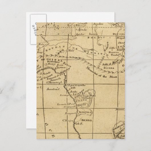 Afrika 11 postkarte (Vorne/Hinten)