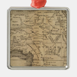 Afrika 12 silbernes ornament