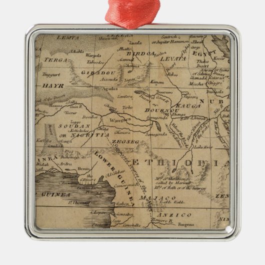 Afrika 12 silbernes ornament (Vorne)