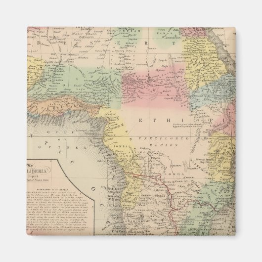 Afrika 13 magnet (Vorne)