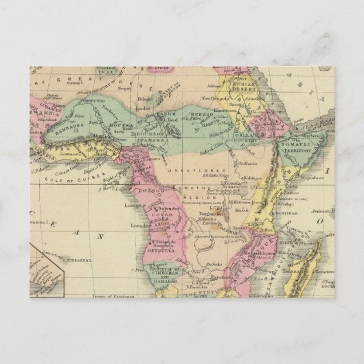 Afrika 13 postkarte (Vorderseite)