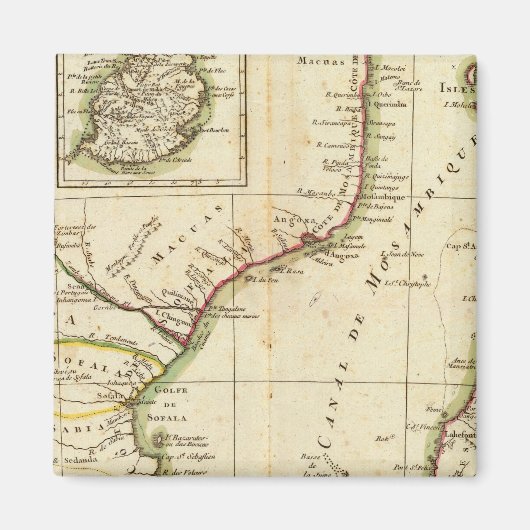 Afrika 14 magnet (Vorne)