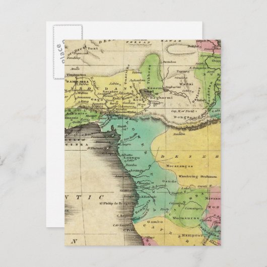 Afrika 16 postkarte (Vorne/Hinten)