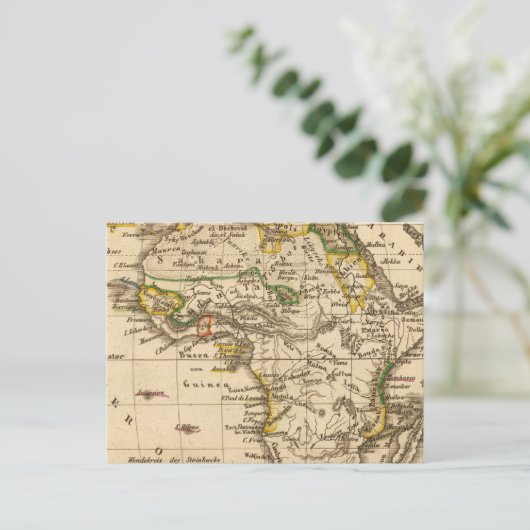 Afrika 16 postkarte (Stehend Vorderseite)