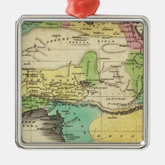 Afrika 16 silbernes ornament (Vorne)