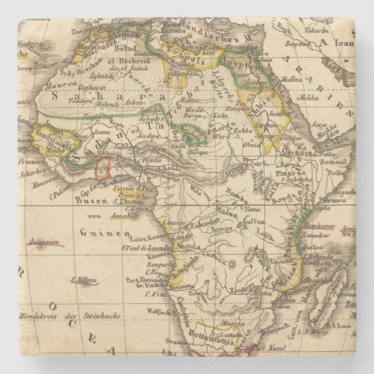 Afrika 16 steinuntersetzer (Vorderseite)