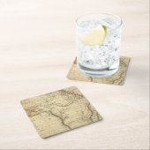 Afrika 17 rechteckiger pappuntersetzer (Vor Ort)