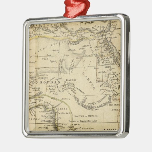 Afrika 17 silbernes ornament (Links)