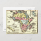 Afrika 1867 postkarte (Vorne/Hinten)