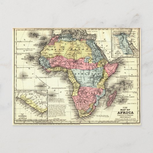 Afrika 1867 postkarte (Vorderseite)