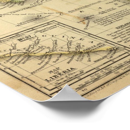 Afrika 18 poster (Ecke)