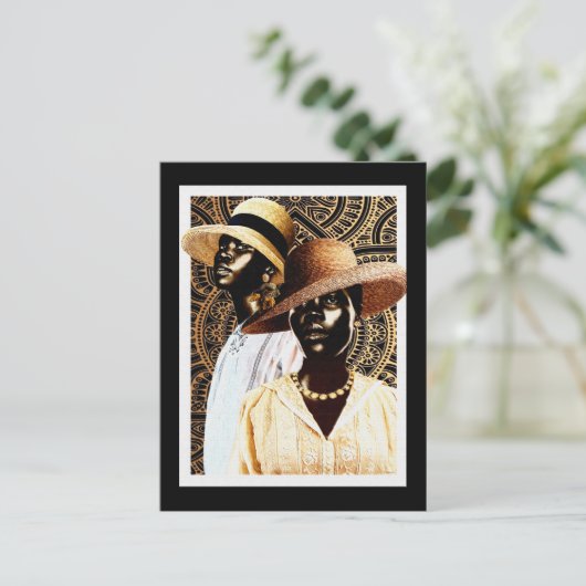 Afrika 1920 postkarte (Stehend Vorderseite)