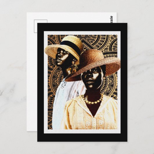 Afrika 1920 postkarte (Vorne/Hinten)