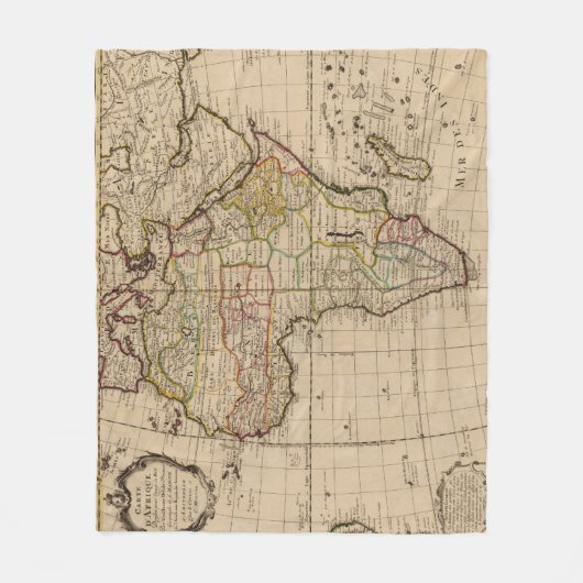 Afrika 19 fleecedecke (Vorderseite)