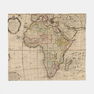 Afrika 19 fleecedecke