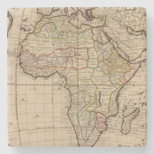 Afrika 19 steinuntersetzer (Vorderseite)