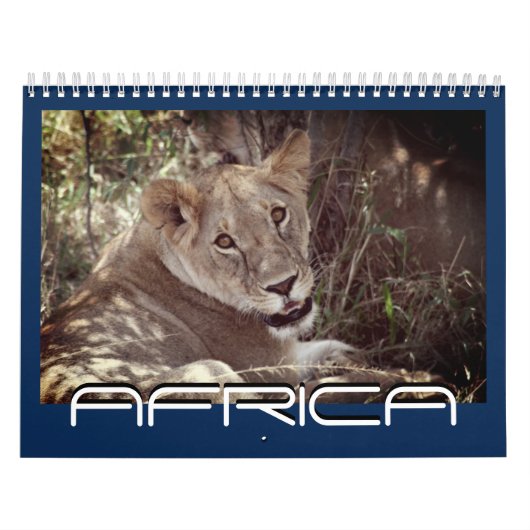 Afrika 2025 15 Monate Kalender (Titelbild)