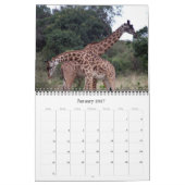 Afrika 2025 kalender (Jan 2027)