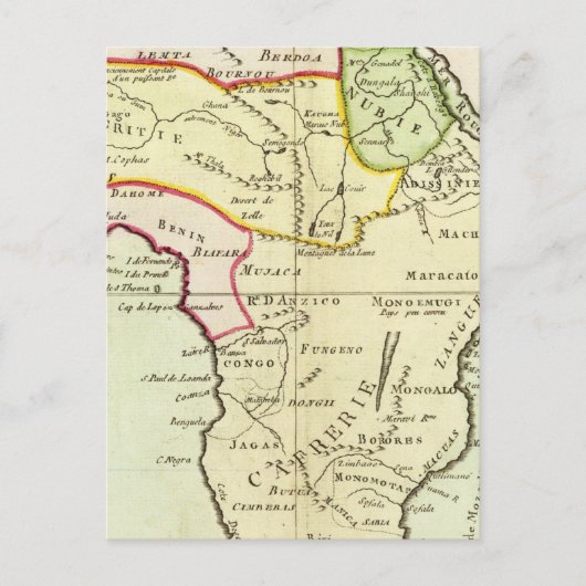 Afrika 20 postkarte (Vorderseite)