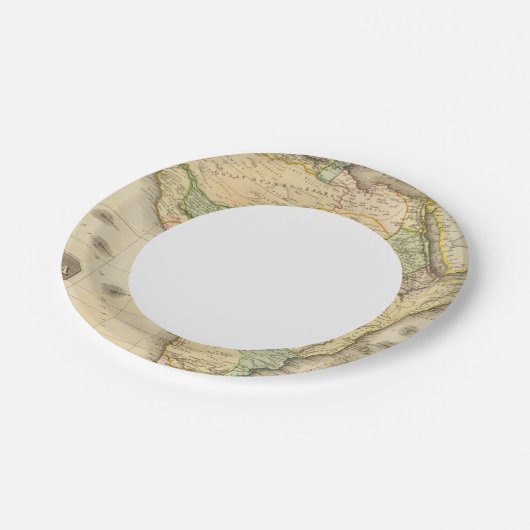 Afrika 23 pappteller (Schrägansicht)