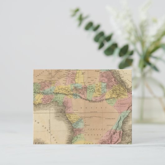 Afrika 23 postkarte (Stehend Vorderseite)