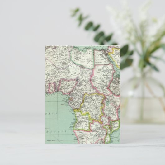 Afrika 24 postkarte (Stehend Vorderseite)