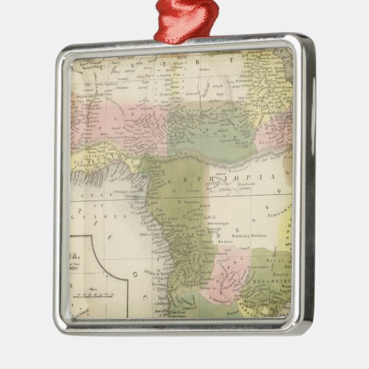 Afrika 25 silbernes ornament (Links)
