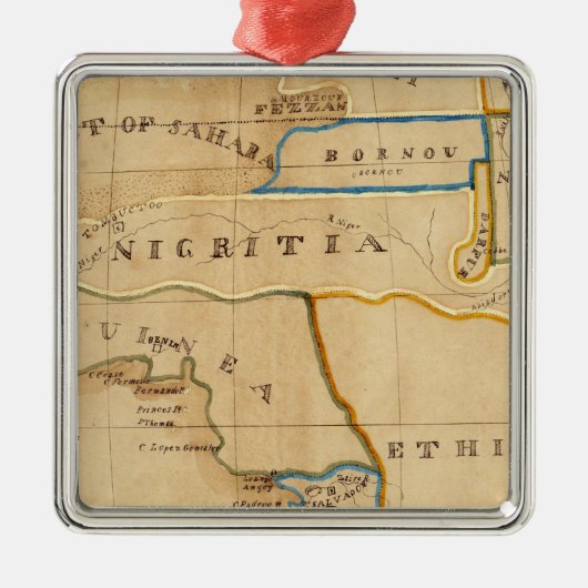 Afrika 26 silbernes ornament (Vorne)