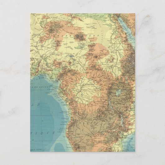 Afrika 29 postkarte (Vorderseite)