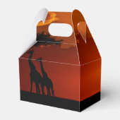 Afrika 2 Optionen Geschenkschachtel (Rückseite)