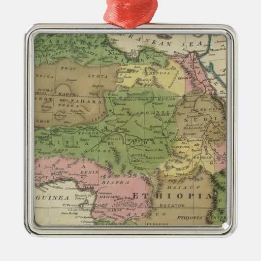 Afrika 2 silbernes ornament (Vorne)
